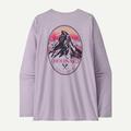Foxglove Purple - Patagonia - Women's L/S Cap Cool Daily Graphic Shirt - Lands
