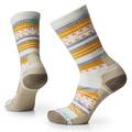 Natural - Smartwool - Women's Hike Light Cushion Margarita Crew Socks