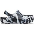 Black / White - Crocs - Toddlers' Classic Marbled Clog