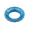 Blue - Wolf Tooth Components - Centerlock Rotor Lockring