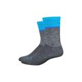 Gravel Grey/Process Blue - DeFeet - Wooleator Comp 6" Team DeFeet