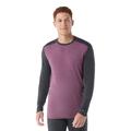 Argyle Purple Heather - Smartwool - Men's Classic Thermal Merino Base Layer Crew