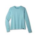 Htr Aqua - Brooks Running - Womens Luxe Long Sleeve