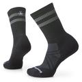 Black - Smartwool - Athletic Stripe Targeted Cushion Crew Socks