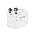 White - Electra - Honeycomb Small Strap-Mounted Handlebar Basket