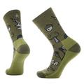 Black-Winter Moss - Smartwool - Everyday Forest Loot Crew Socks