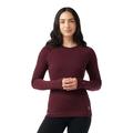 Black Cherry Heather - Smartwool - Women's Classic Thermal Merino Base Layer Crew