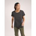 Black Heather - Arc'teryx - Taema Crew Neck Shirt SS Women's