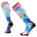 Laguna Blue - Smartwool - Ski Zero Cushion Ski Day Print Over The Calf Socks