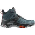 Stargazer / Black / Scarlet Ibis - Salomon - Men's X Ultra 4 Mid Gore-Tex