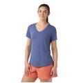 Nightfall Blue - Smartwool - Women's Active Ultralite V-Neck Short Sleeve