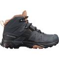 Ebony / Mocha Mousse / Almond Cream - Salomon - Women's X Ultra 4 Mid Gore-Tex