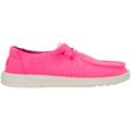 Neon Pink - Crocs - Women's Wendy Canvas