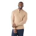 Toasted Coconut Heather - Smartwool - Men's Sparwood 1/2 Zip Sweater