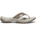 Brindle/Silver Birch - Keen - Women's Kona Leather Flip-Flop