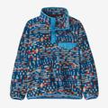 Fitz Roy Patchwork: Lagom Blue - Patagonia - Kid's LW Synch Snap-T P/O