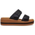 Black - Crocs - Women's Brooklyn Woven Buckle