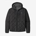 Black - Patagonia - Men's Diamond Quilted Bomber Hoody