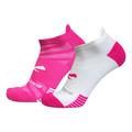 Pink & White/Pink - Brooks Running - Unisex Ghost Lite No Show 2-Pack