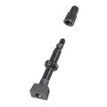 Black - Trek - Bontrager Rectangular Base TLR Valve Stem