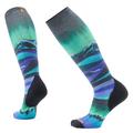 Black - Smartwool - Women's Ski Compression Print Over The Calf Socks