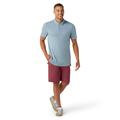 Lead Heather - Smartwool - Men's Merino Hemp Blend Short Sleeve Polo