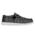 Black / White - Crocs - Men's Wally Sport Knit