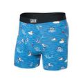 Seas The Day-Lake Blue - Saxx - Men's Ultra Super Soft Boxer Briefs