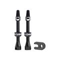 Black - Cushcore - Alloy Tubeless Presta Valves