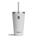 White - Hydro Flask - 28 oz All Around Tumbler Straw Lid