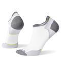 White - Smartwool - Run Zero Cushion Low Ankle Socks