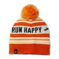 Fluoro Flash Run Happy - Brooks Running - Unisex Heritage Pom Beanie