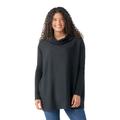 Charcoal Heather - Smartwool - Women's Edgewood Poncho Sweater