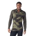 North Woods Foggy Pines - Smartwool - Men's Classic Thermal Merino Base Layer 1/4 Zip