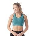 Black Heather - Smartwool - Women's Intraknit Racerback Bra