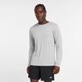 ATHLETIC GREY - New Balance - Men's Lightweight Jersey Long Sleeve