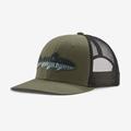 Wild Waterline: Basin Green - Patagonia - Take a Stand Trucker Hat