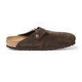 Mocha - Birkenstock - Boston Soft Footbed Suede Leather