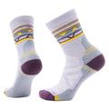 Purple Eclipse - Smartwool - Women's Hike Light Cushion Zig Zag Valley Mid Crew Socks