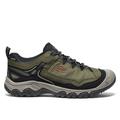 Dark Olive/Gold Flame - Keen - Men's Targhee IV Waterproof Hiking Shoe