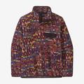 Fitz Roy Patchwork: Night Plum - Patagonia - Women's LW Synch Snap-T P/O