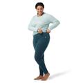 Twilight Blue Heather - Smartwool - Women's Classic Thermal Merino Base Layer Bottom Plus