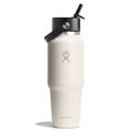 Ivory - Hydro Flask - 32 oz Wide Mouth Travel Bottle with Flex Straw Cap