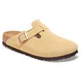 Latte Cream - Birkenstock - Boston Suede Leather