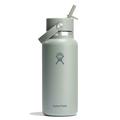 Tonal Agave - Hydro Flask - 32 oz Wide Mouth with Flex Straw Cap