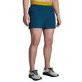Indigo Rush/Golden Hour - Brooks Running - Men's Sherpa 5" 2-in-1 Short