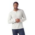 Ash Heather - Smartwool - Men's Waffle Long Sleeve Henley