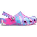 Pink Crush / Multi - Crocs - Kid's Classic Marbled Clog