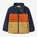 New Navy w/Redtail Rust - Patagonia - Baby Down Sweater