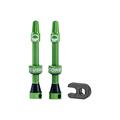 Green - Cushcore - Alloy Tubeless Presta Valves